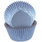 Preview: Cupcake Backförmchen - Metallic Eisblau